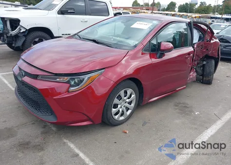 2022 Toyota Corolla Le из США, поврежденный, VIN 5YFEPMAE6NP372782